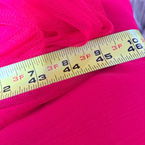 Red strapless gown is a Faviana style 7131 formal dress - Picture 8 of 9